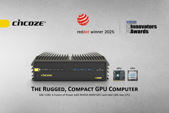 Cincoze MXM GPU Computer Awards