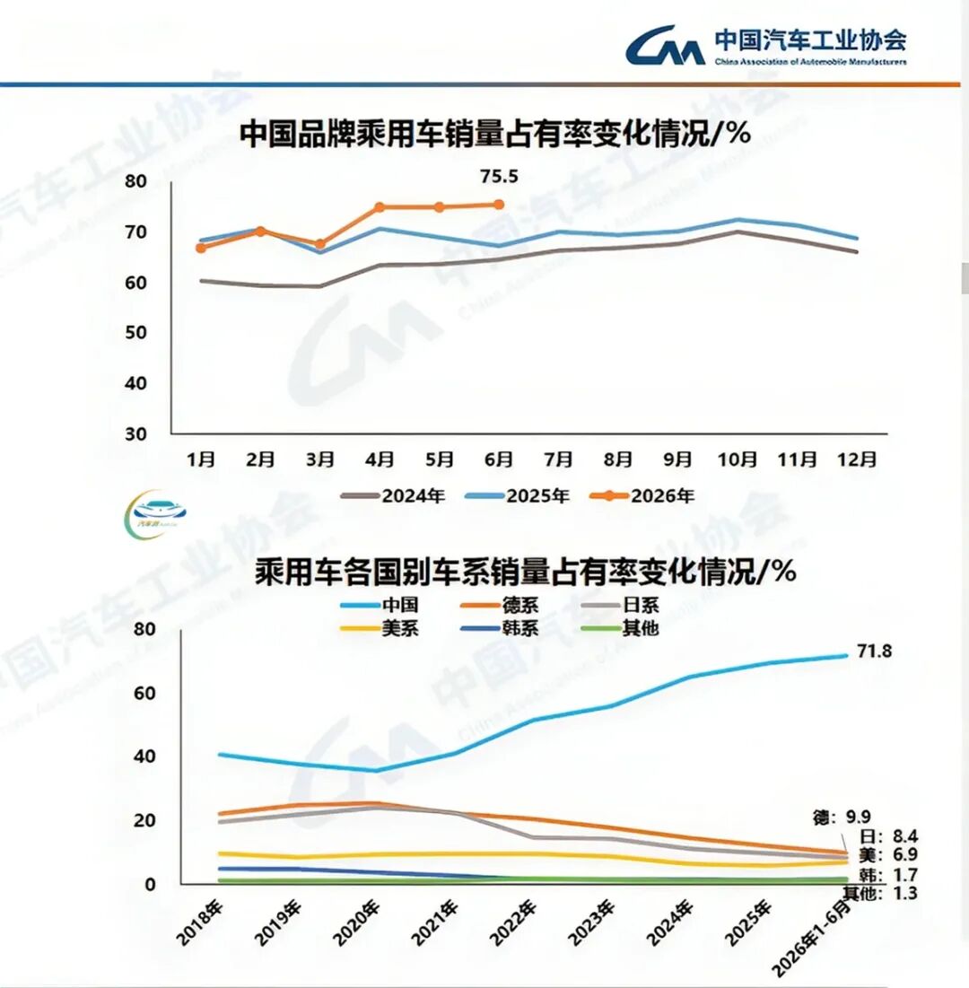 Chinese Brand Passenger Car Sales