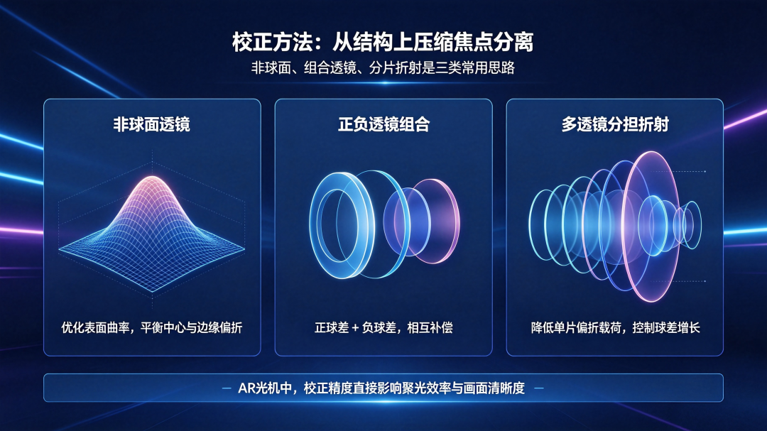 Spherical Aberration Correction Methods